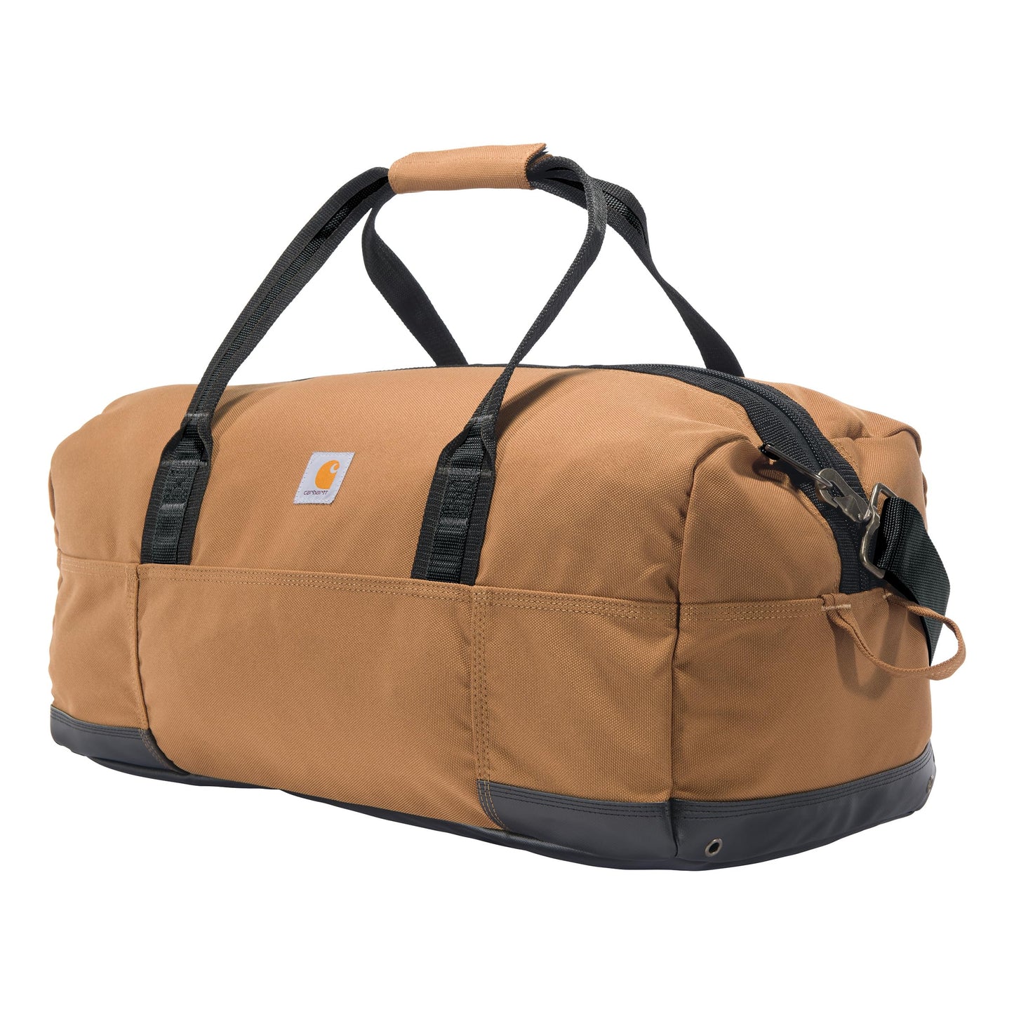 Carhartt Classic Duffels, Heavy-Duty Bag for Jobsite, Gym, & Travel, 55L, Carhartt Brown