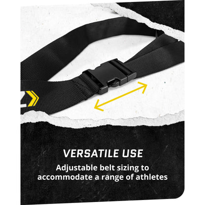 Adjustable Dual Agility Training Belt with Audible Feedback - Versatile Speed and Reaction Drill Trainer for Baseball, Softball, and Multi-Sport Agility