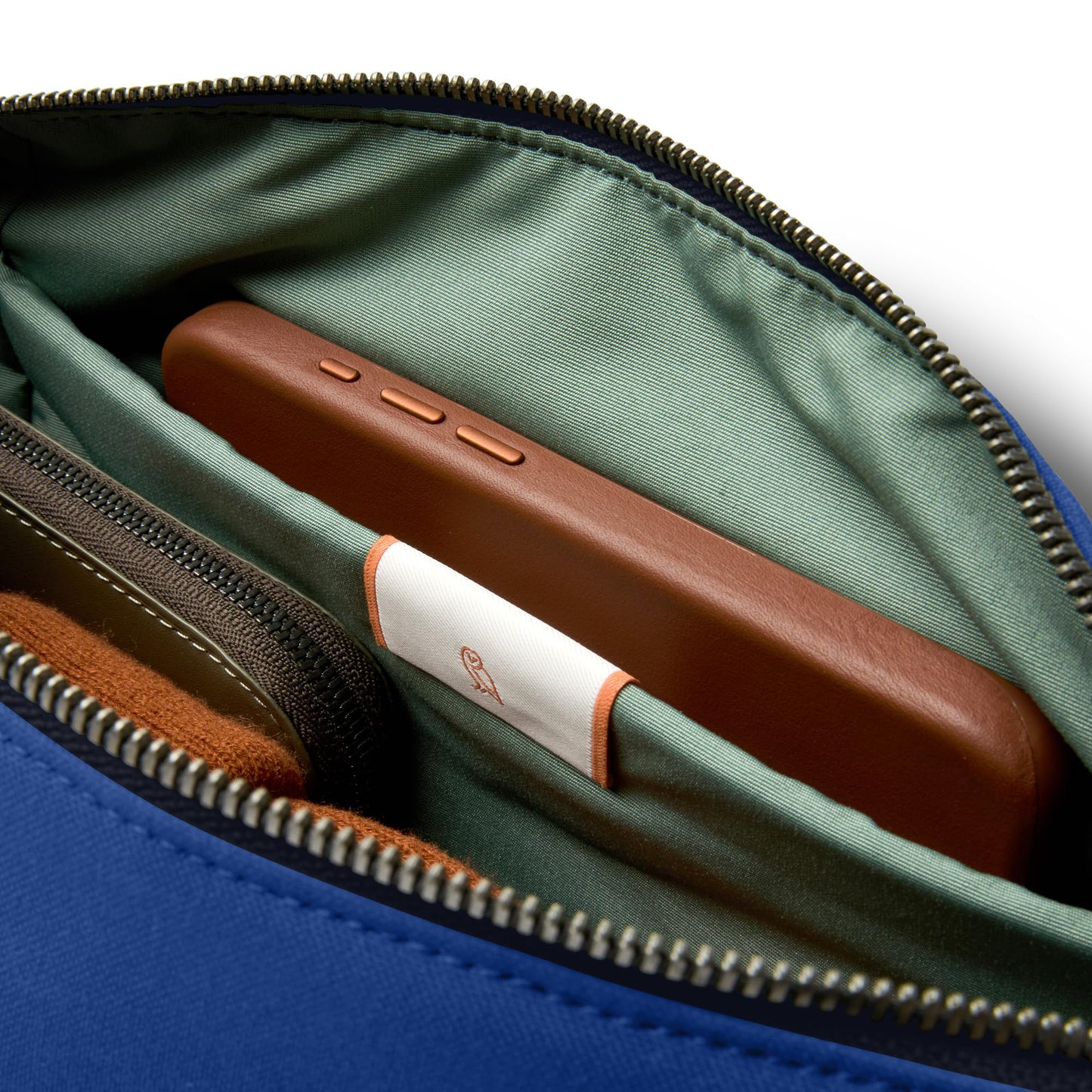 Bellroy Classic Sling (everyday 7 liter minimalist crossbody bag with internal organization, adjustable strap, and auto-compression system) - Indigo