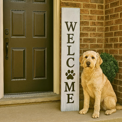 22PCS Large Letter Welcome Stencils for Painting on Wood - Farmhouse Stencils for Crafts Reusable for Canvas, Fabric, Walls, Porch Sign, Christmas - Home Sweet Home Stencil