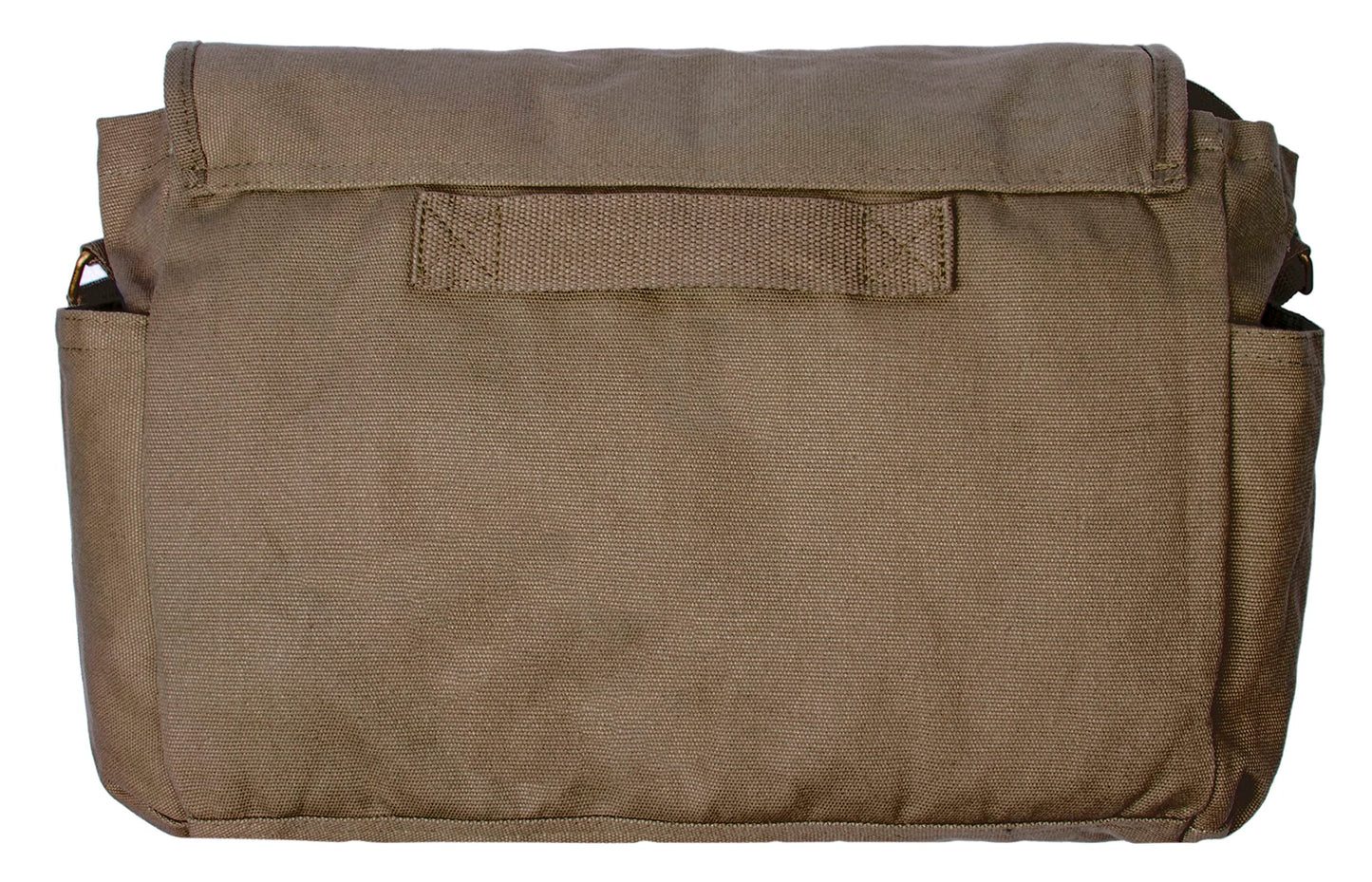Sweetbriar Classic Vintage Messenger Bag - Original Heavyweight Cotton Canvas Shoulder Bag with Upgraded Features