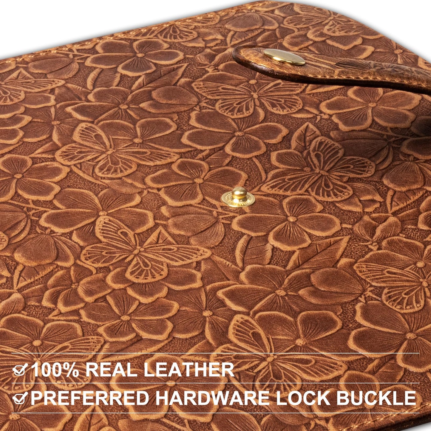 Thryxop Genuine Leather Tablet Sleeve for iPad Pro 11‘’/Air 10.9‘’/Magic Keyboard & Galaxy Tab S9/S9 FE | Slim Protective Case (Fits Devices up to 11") - Brown