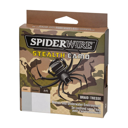 SpiderWire Stealth® Translucent Superline, Translucent, 8-Pound Break Strength, 300yd Braided Fishing Line, Suitable for Saltwater Environments