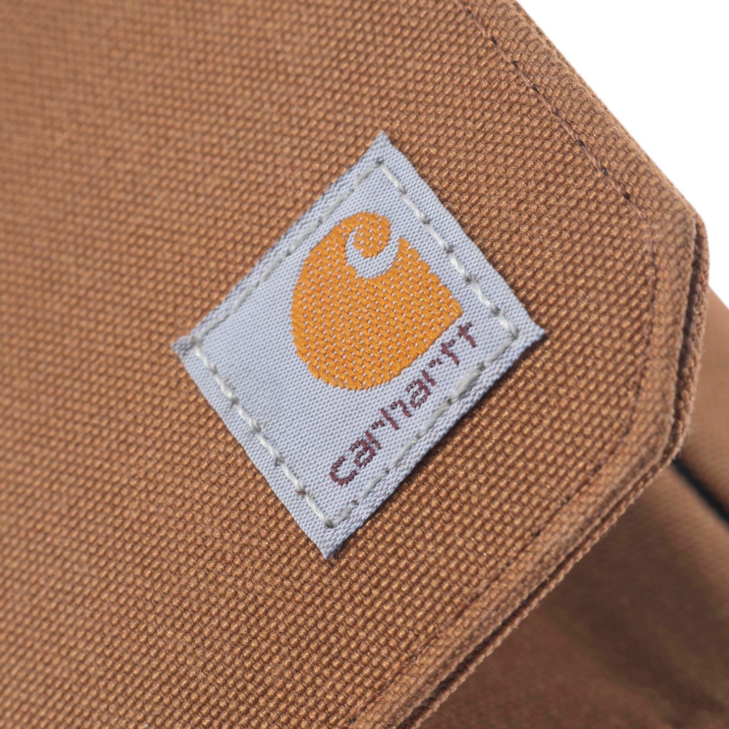 Carhartt Mens 700D Nylon Duck Wallets, RFID-Blocking W/Trifold and Front Pocket Options, Carhartt Brown (Trifold)