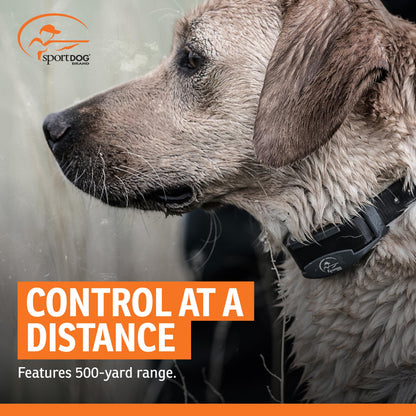 SportDOG FieldTrainer 425XS - Remote Trainer Designed for Off-Leash Control & Training - for Stubborn Dogs - 500-Yard Range - Waterproof - Quick-Charge Collar - Static, Tone, & Vibration