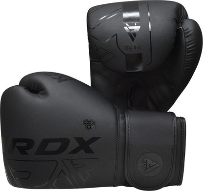 RDX Boxing Gloves - Pro Training Sparring MMA Kickboxing | Maya Hide Leather, Ventilated Palm, 8-18 Oz Sizes