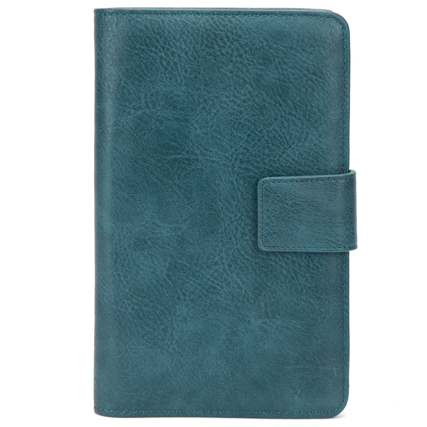 Server Book with Zipper Pocket and Magnetic Closure, Server Books for Waitress, Leather Waitstaff Organizer with High Volume Money Pocket, Fit Server Apron (Green)