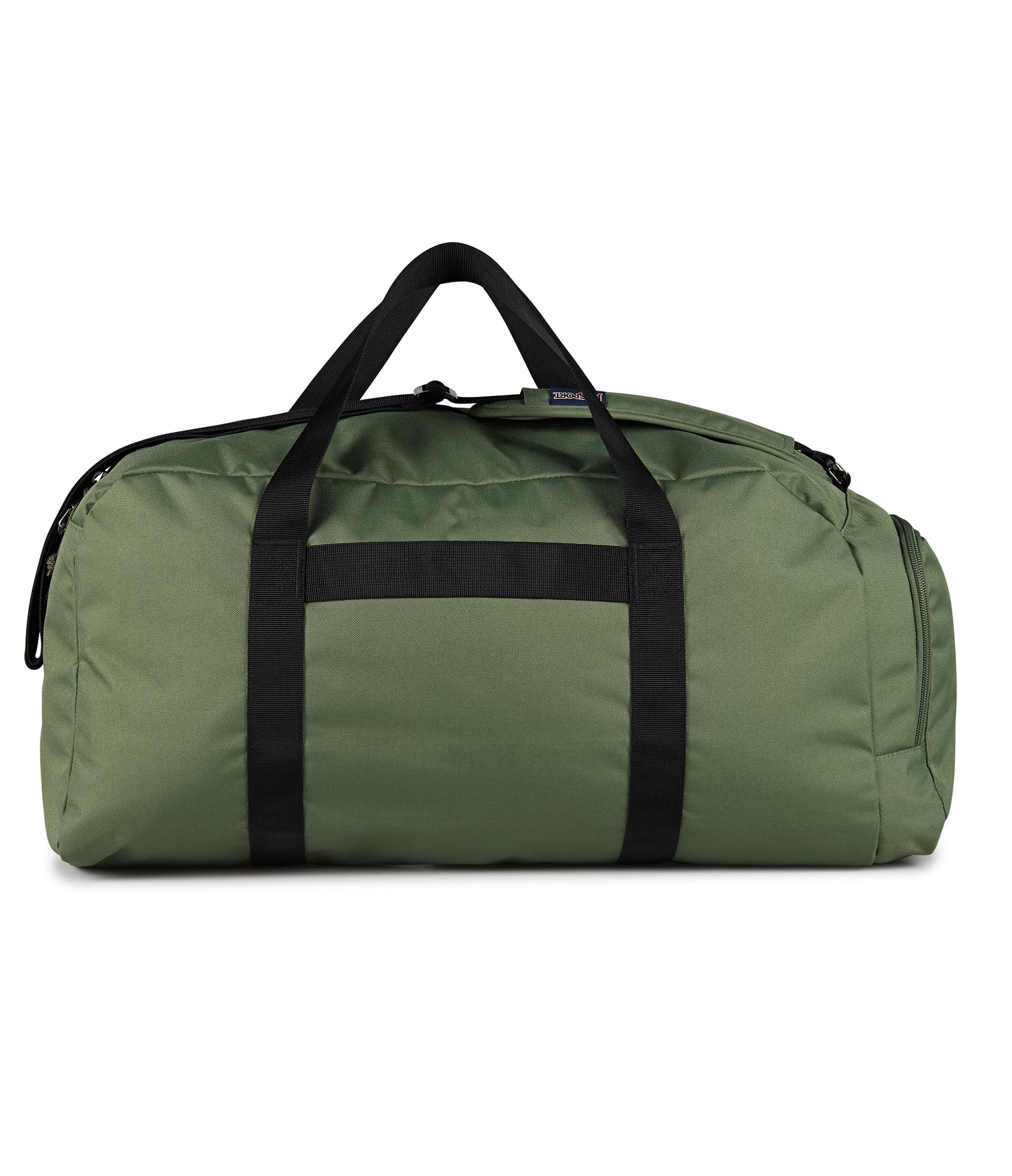 JanSport Weekender Large Duffel - Travel or Gym Bag, Durable Weekender with Front Utility Pocket & Side Grab Handles - Cargo Green