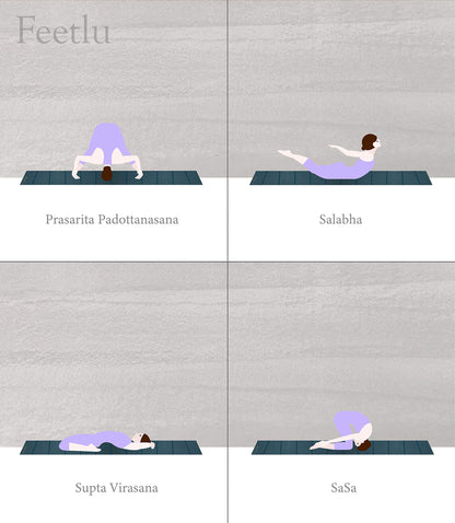 Foldable Yoga Mat – 1/4 Inch Thick, Lightweight, Easy to Store, Non-Slip Travel Yoga Mat for Fitness, Yoga, Pilates, Home Workouts, and Floor Exercises