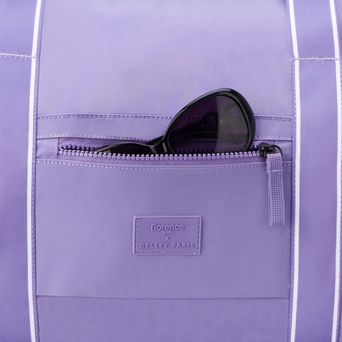 florence by mills Sweet Escape Carry-On Duffle Bag, Lavender