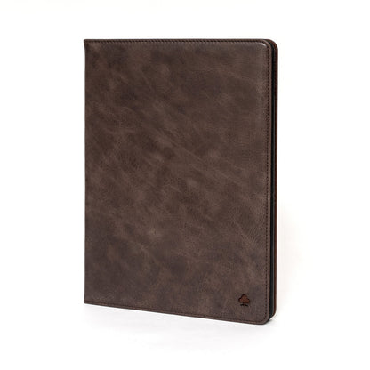 Porter Riley - Leather Case for iPad Pro 12.9" 6th / 5th / 4th Gen. Premium Genuine Leather Stand/Cover/Flip Case (Chocolate Brown)