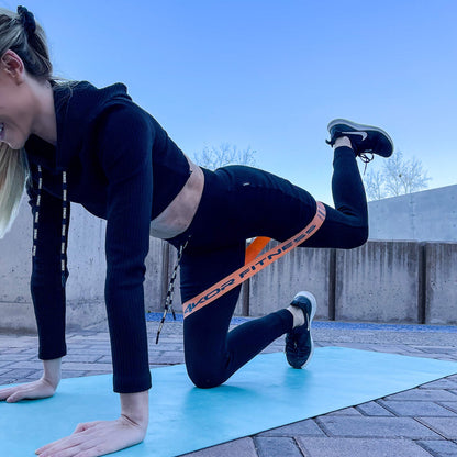 Resistance Loop Band Set by 4KOR Fitness, Perfect for Crossfit, Yoga, Physical Therapy, and Booty Building (6 Piece Miniband Set (2" x 12"))