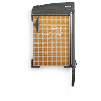 X-ACTO Heavy Duty Wood Guillotine Paper Trimmer, 15" Cutting Surface - Durable, Precise, Designed for School and Work Settings