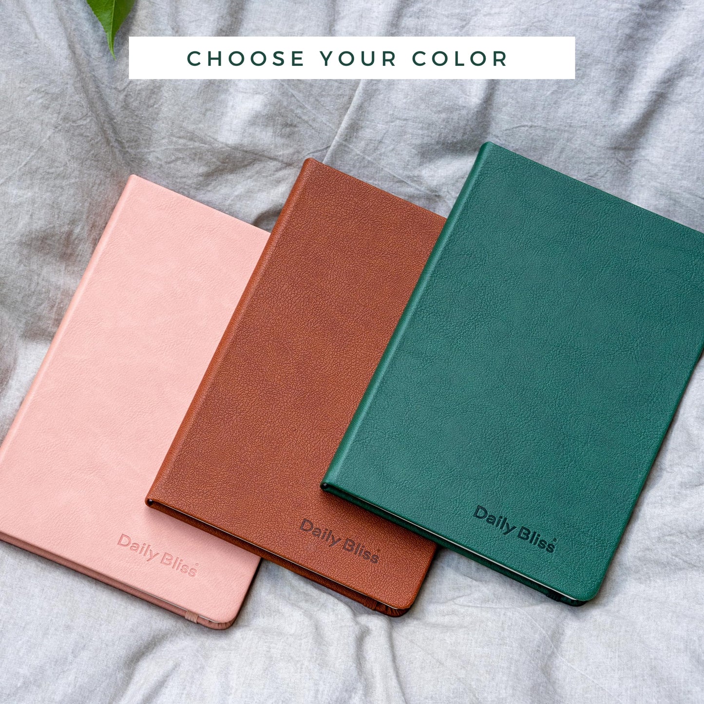 Daily Bliss Stone Paper Journal Premium A5 Hardcover Vegan Leather Notebook Journal | 160 Pages | Premium Quality Professional Notebook For Men and Women |Comes With Gift Box Waterproof Notebook