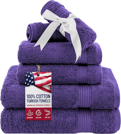 American Veteran Towel, 6 Piece Towel Set