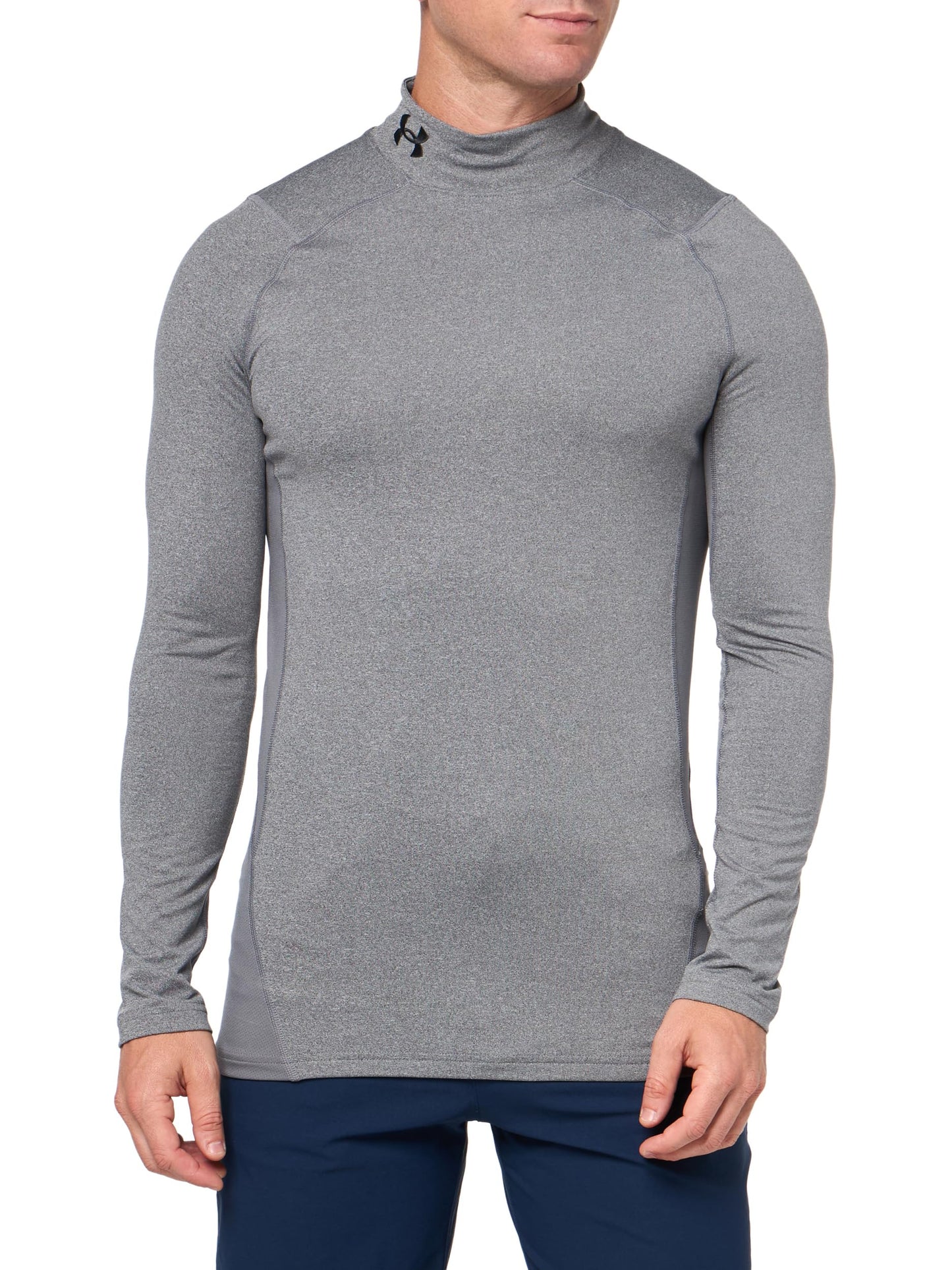 Under Armour Men's ColdGear Armour Fitted Mock, (500) Purple / / White, 4X-Large Tall