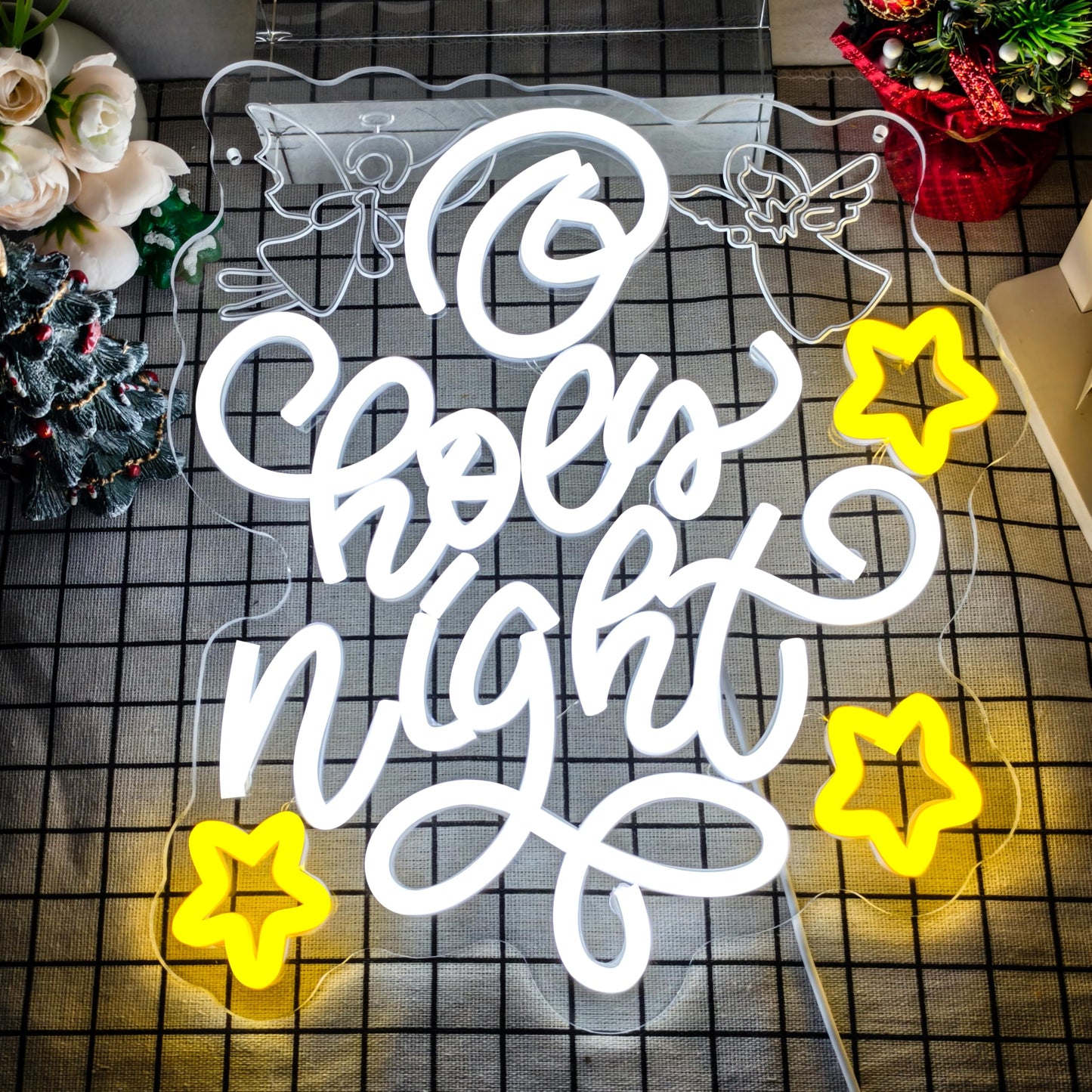 zikdhf Christmas Neon Sign for Wall Decor Christmas Led Sign Dimmable Xmas Neon Light Sign for Home Party Decor Xmas Gift