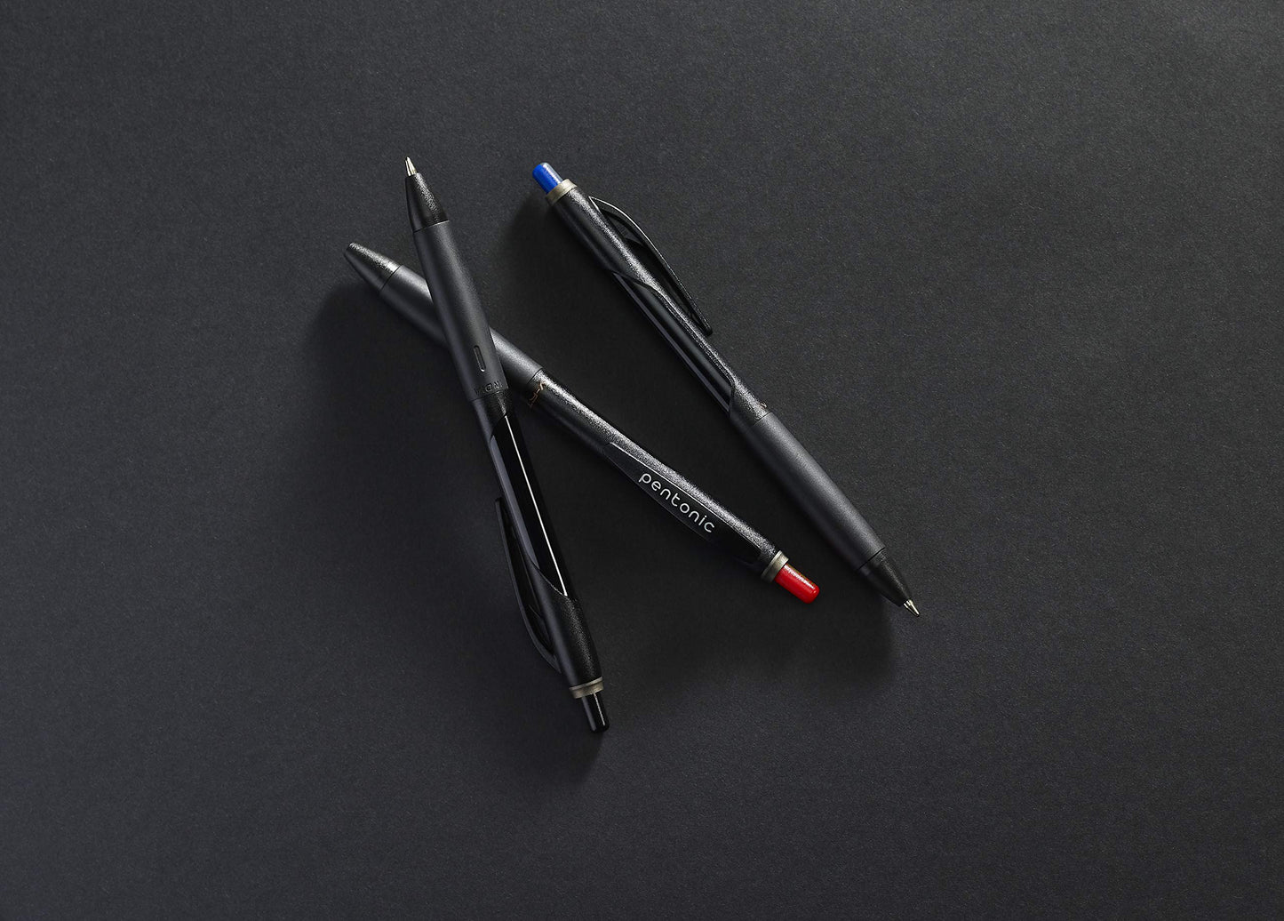 linc Pentonic BR-T Retractable Ballpoint Pens, 12 Count, Black Ink, 0.7 mm Fine Point, Smooth Writing For Journaling, Office & School (PEN12120)