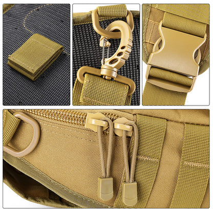 G4Free Outdoor Tactical Bag Backpack, Military Sport Bag Pack Sling Shoulder Backpack Tactical Pack for Every Day Carry