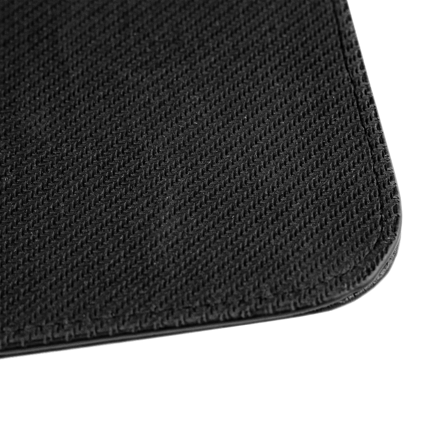 Castle Moat Mouse Pad Durable Genuine Leather, Easy to Clean Computer Mouse Pad with Non-Slip Rubber Base for Home and Office (Logo)
