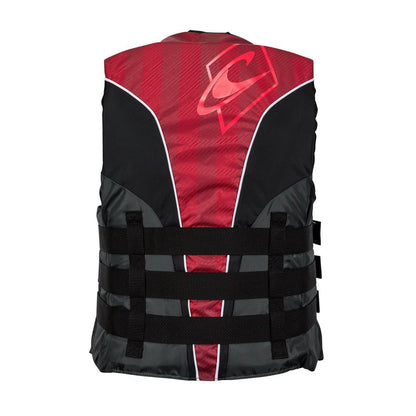 O'Neill Men's Superlite USCG Life Vest,Black/Graphite/Red:White,4XL