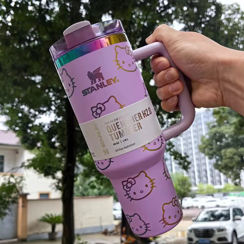 Purple Stanley Quencher H2.0 Tumbler – 40 oz Travel Cup
