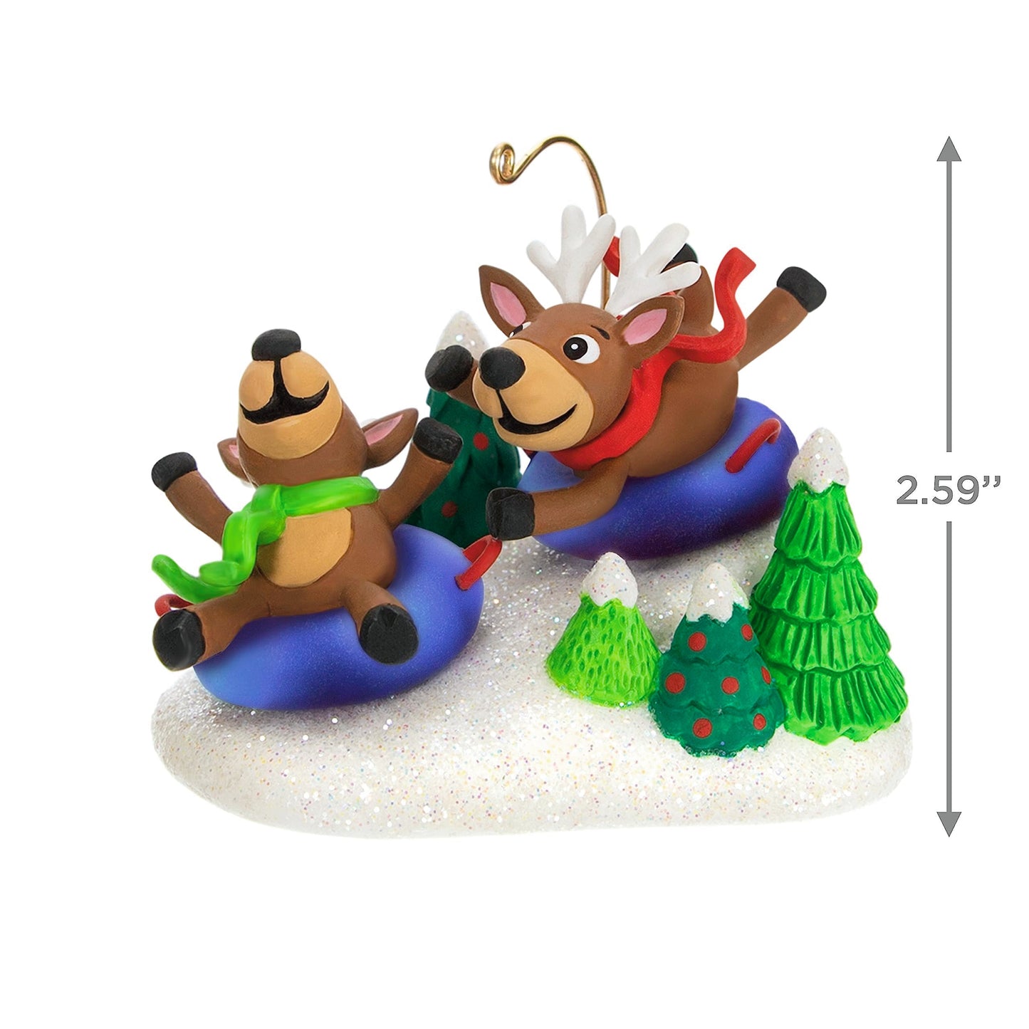 Hallmark Keepsake Christmas Ornament 2023, Reindeer Antics, Gifts for Kids