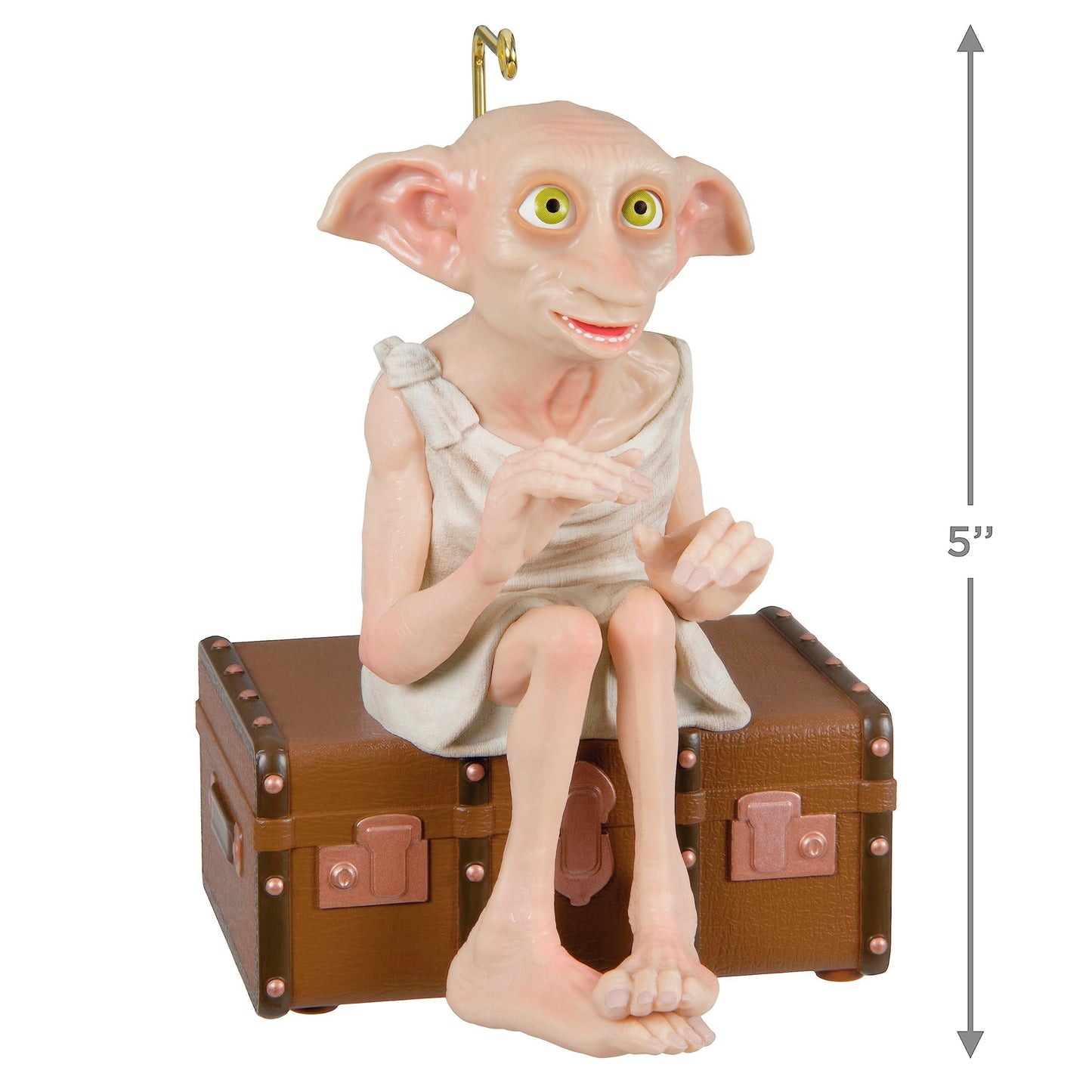 Hallmark Keepsake Christmas Ornament 2023, Harry Potter Ornament, Dobby the House-Elf With Sound and Motion, Gifts for Harry Potter Fans