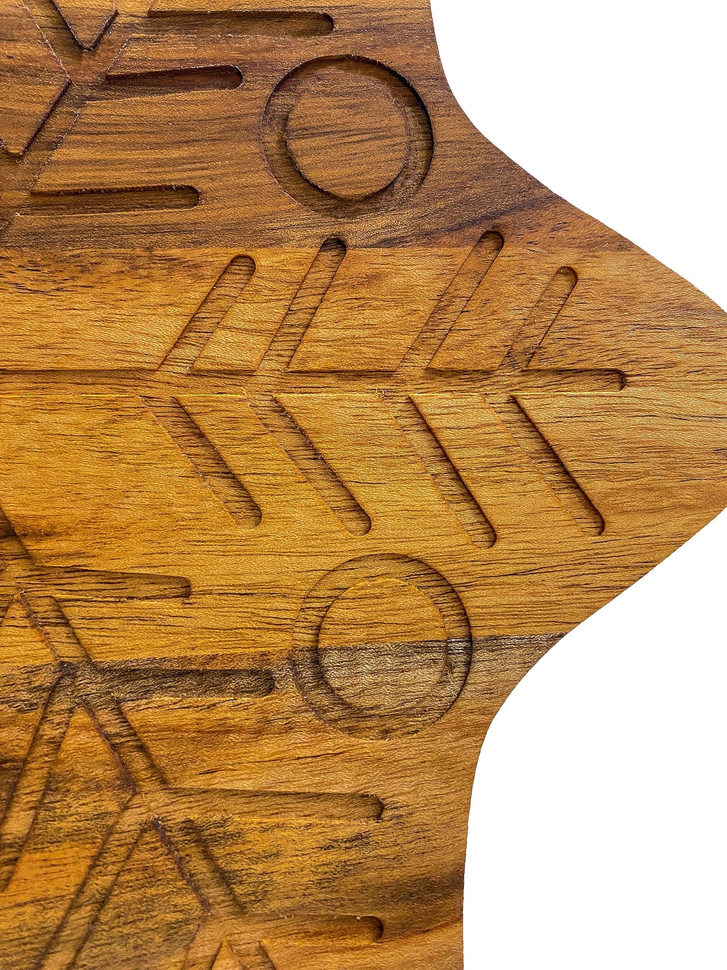 Affinity Decor Wood Cutting Board for Kitchen Star Shaped Wooden Cutting Board with Grooves, Christmas Decorative cutting board for Cheese and Veggies and Charcuterie Serving Platter 11"L x 11"W