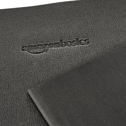 Amazon Basics Treadmill Mat and Exercise Equipment Floor Protector, Non-Slip, Noise Reduction, 2.5 Feet x 6.0 Feet, Black