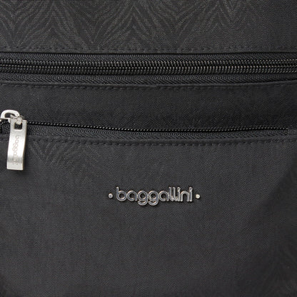 Baggallini Pocket Crossbody Bags for Women 8x8 Small Lightweight Durable Water-resistant Travel Purse W/Rfid