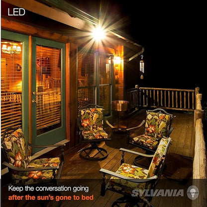Sylvania Flood BR30 LED Light Bulb, 100W = 15.5W, Dimmable, 10 Year, 1450 Lumens, 2700K, Soft White - 6 Pack (41255)