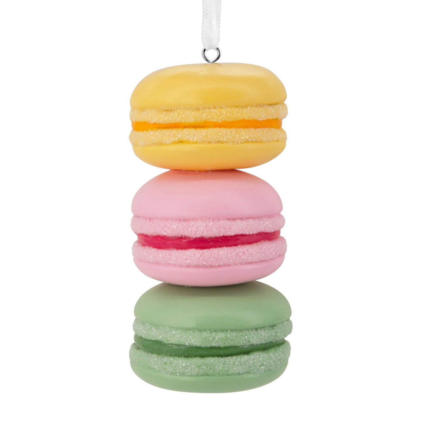 Hallmark Christmas Ornament, Stack of Macarons Ornament, Food Gifts