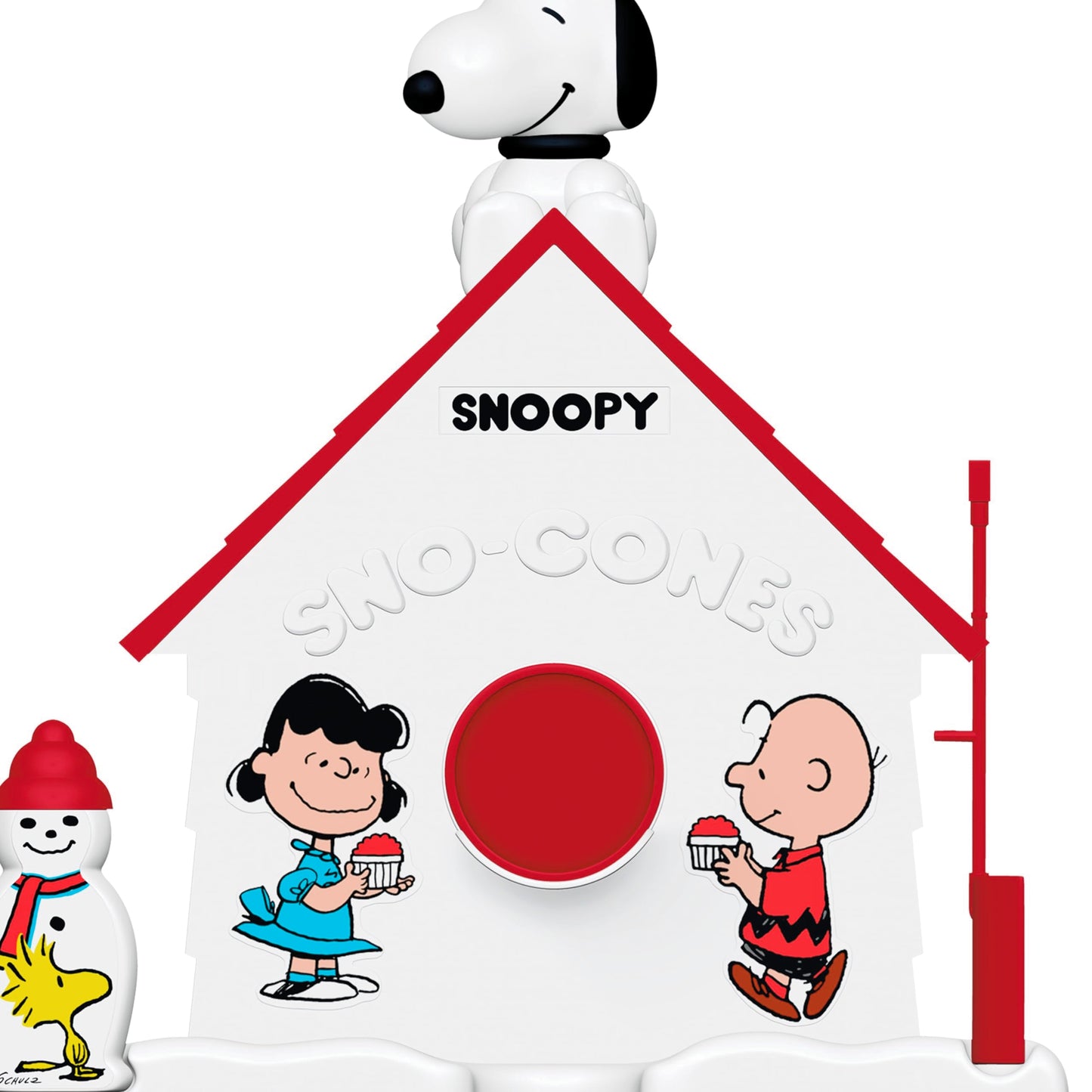 Hallmark Keepsake Peanuts Snoopy Christmas Ornament, The Peanuts Gang 75th Anniversary SNO-Cones with Friends