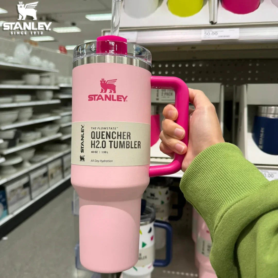 Hot Pink Quencher H2.0 Tumbler – 40 oz Travel Cup
