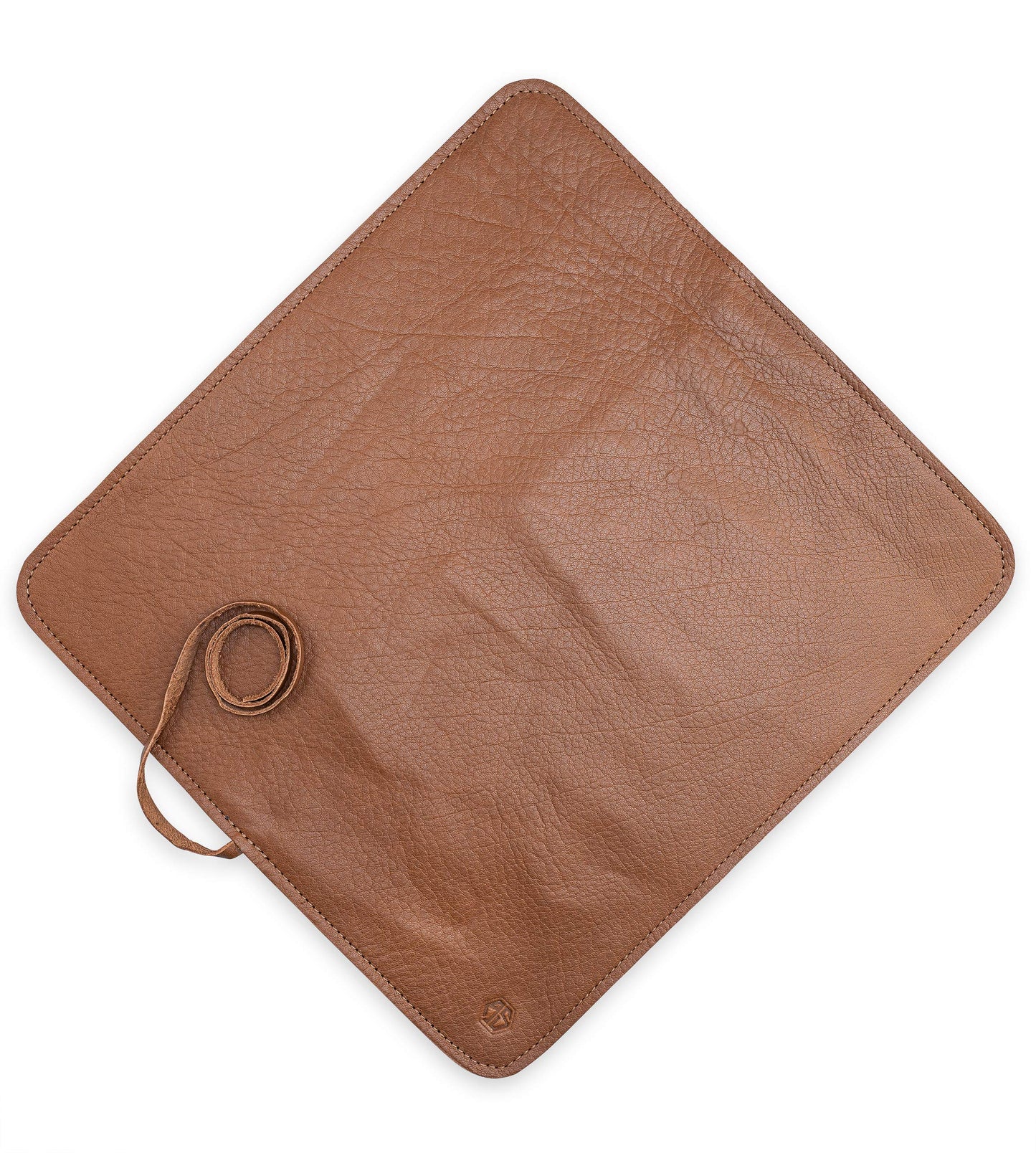 Angus Stoke Knife Bag for Chefs–knife Roll Bag leather 7 slots – Leather Knife Case Noah (brown)