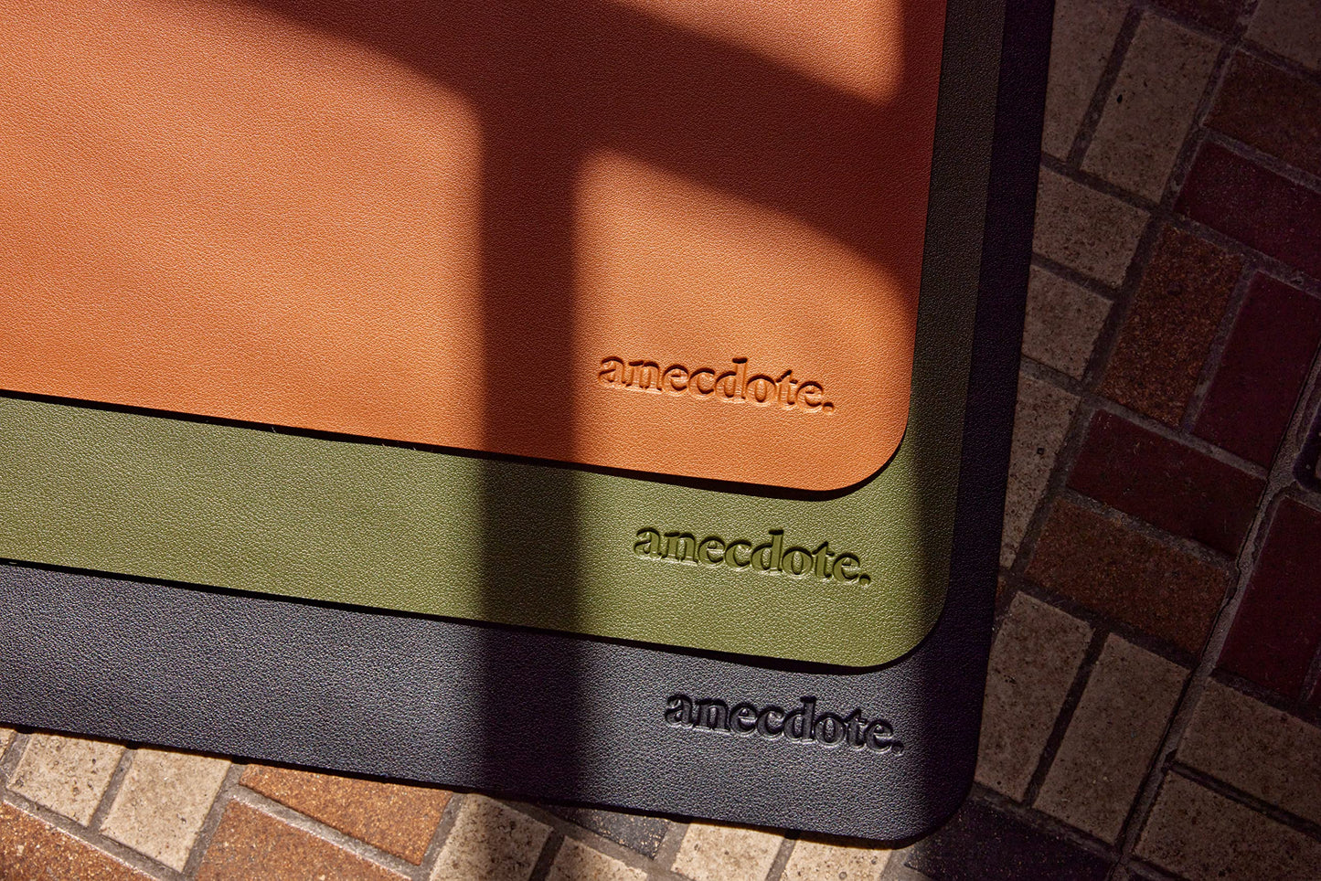 ANECDOTE Vegan Leather Desk Pad - 31.5"x17" Desk Mat for Your Office. This Quality Large Mouse Pad has Chic Elegance, Professional Look & Satisfying Touch - The Perfect Leather Mouse Pad for You!
