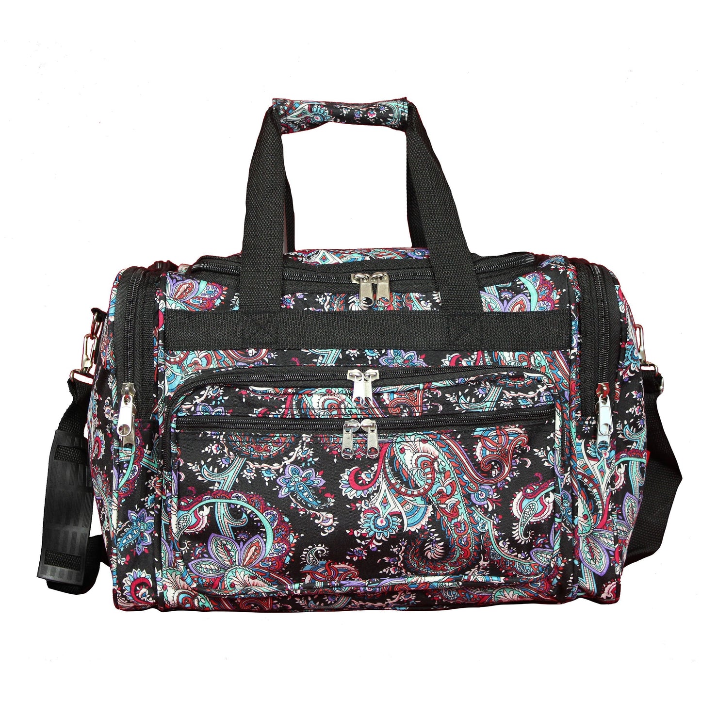 World Traveler 16-inch Shoulder Carry-on Duffel Bag - Paisley