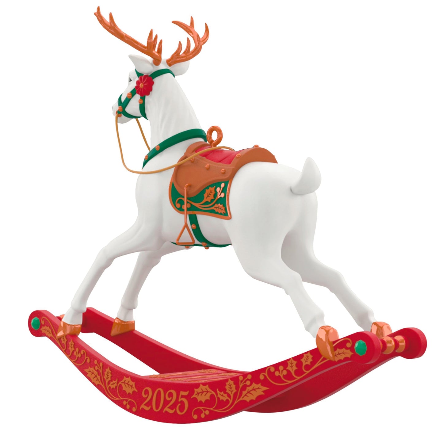 Hallmark Keepsake Christmas Ornament, Rocking Reindeer 2025, Gifts for Keepsake Fans