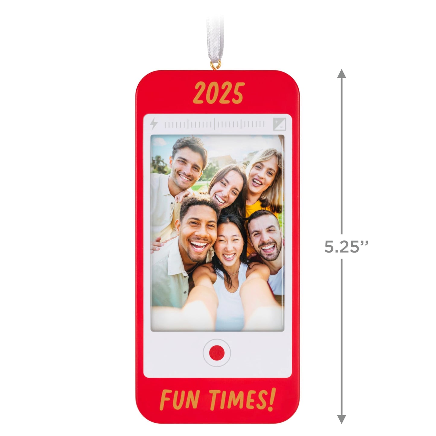 Hallmark Keepsake Christmas Ornament, A Moment to Remember 2025 Photo Frame, Gifts for Friends and Family