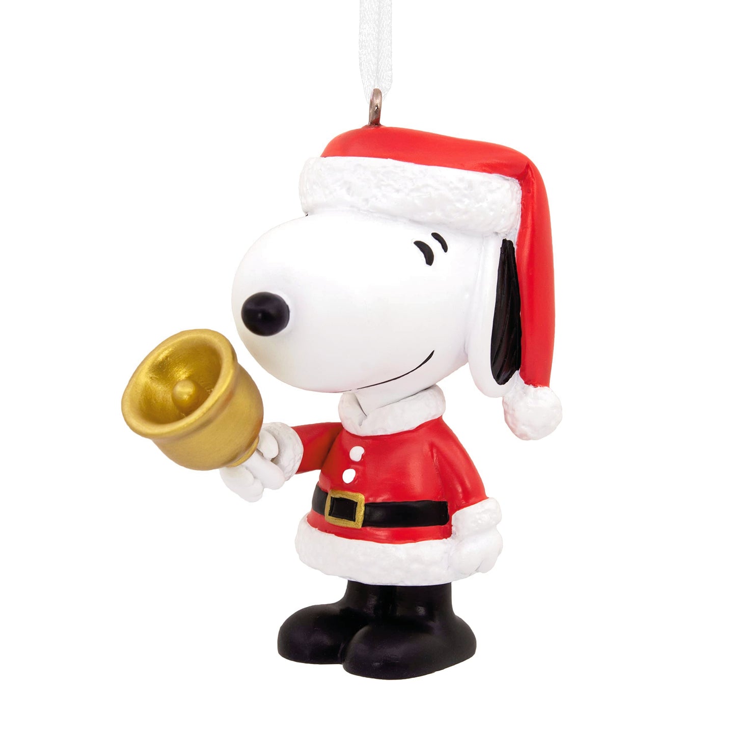 Hallmark Peanuts Snoopy Bell Ringer Christmas Ornament