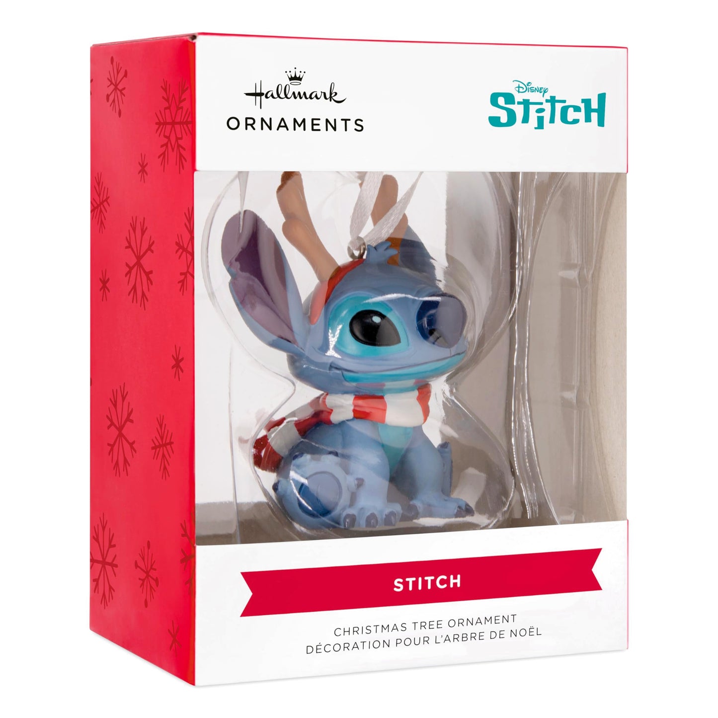 Hallmark Disney Lilo & Stitch Reindeer Stitch Christmas Ornament